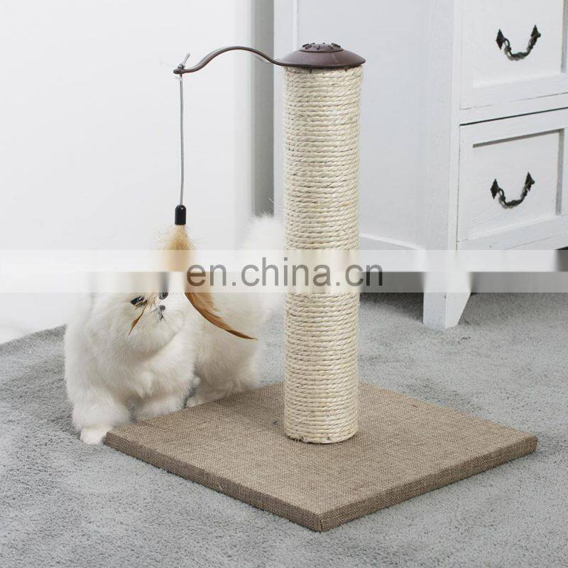 China Customized Design Plush Wooden Pet Condo Tower Supplier Furniture Factory Toys Cat Scratcher Tree House Tower