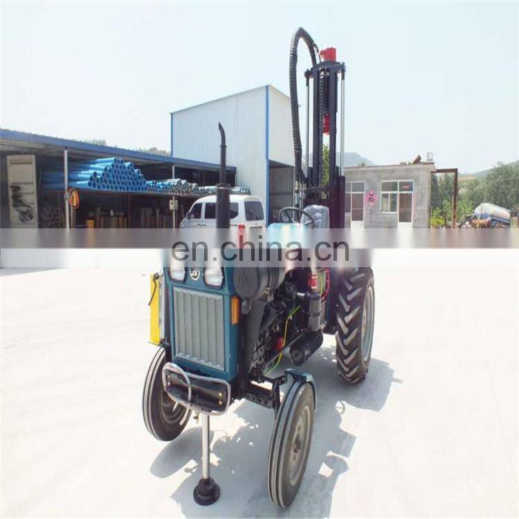 Hydraulic Air Compressor Water Diesel Portable Bore Tube Well Drilling Machine
