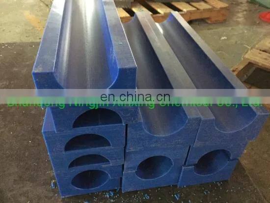 Curve UHMW-PE polyethylene plastic chain guides rail or corner track