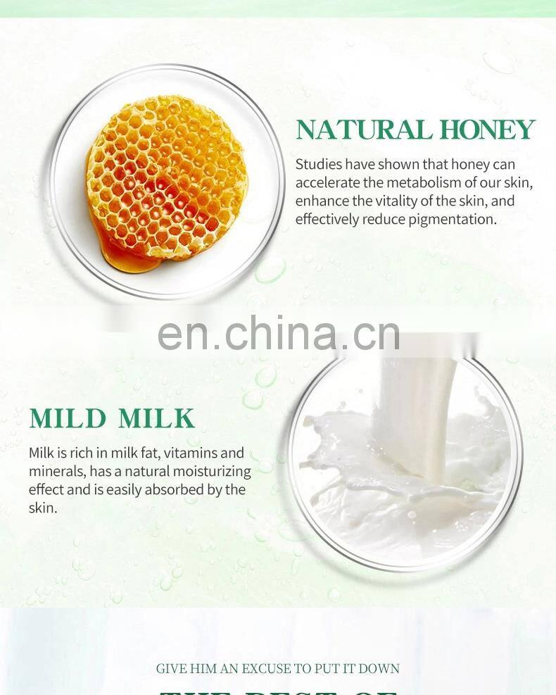 OEM/ODM Wholesale 100% Natural Hand Mask Peeling Whitening Honey Milk Hand Mask Hand Care