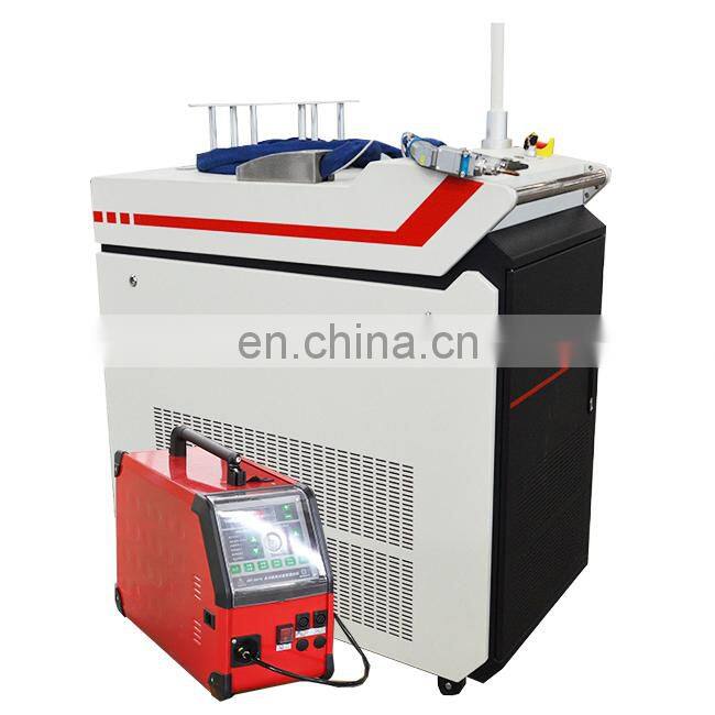Automatic wire feeding Hand held 1000W Raycus welding 3mm stainless steel laser welder for sale