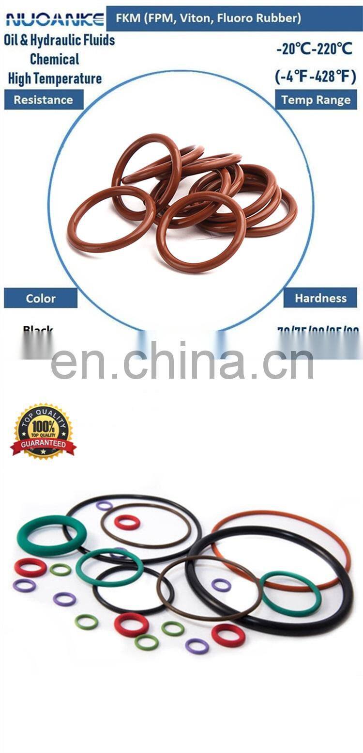 High Temperature O Ring Seal Heat-resistant ORing Green Brown Black Rubber FPM Flurou FKM O-Ring