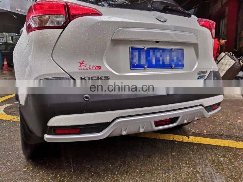 auto part ABS front and rear bumper guard for Nissan Kicks 2017 bumper protection