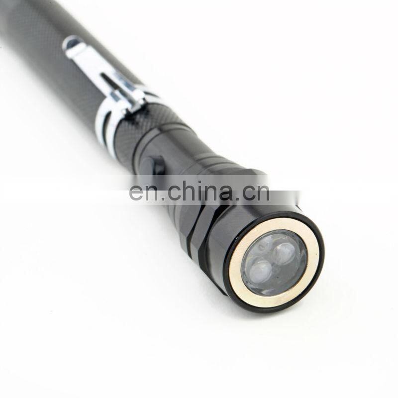 New Telescopic Flexible 3 LED Torch Flashlight Magnetic Pick Up Tool LED Light Lamp Light LED Lamp