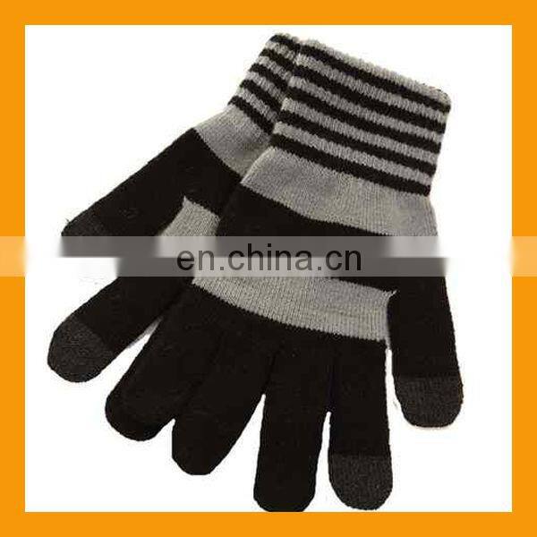 New Ladies Striped Magic Touch Gloves
