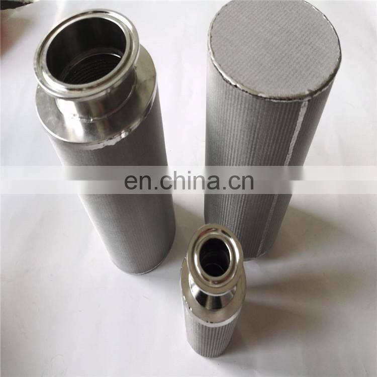 Metal sintering respirator filter core, stainless steel sintering filter,Vacuum feeding machine cartridge