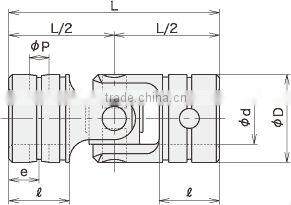 Japanese universal joints MIyoshi Kikai Anti-wear Type HJ