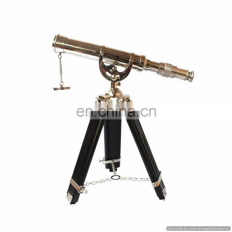 brass nautical large telescope