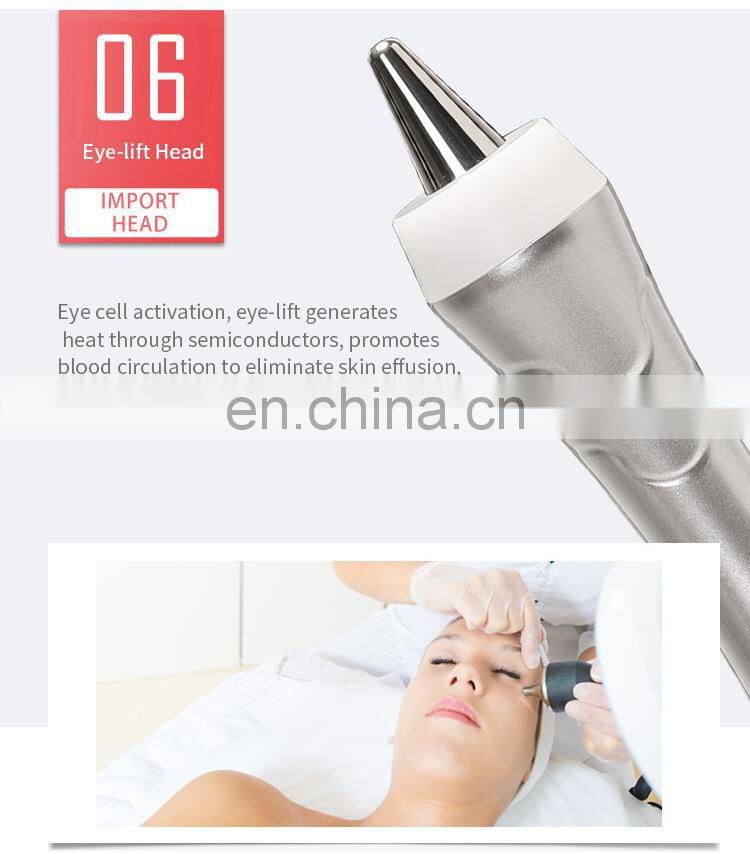 9 IN 1 Hydrogen Oxygen Jet Small Bubble Instrument Facial Cleansing Hydration Face Lift Activate Collagen Skin Care Machine