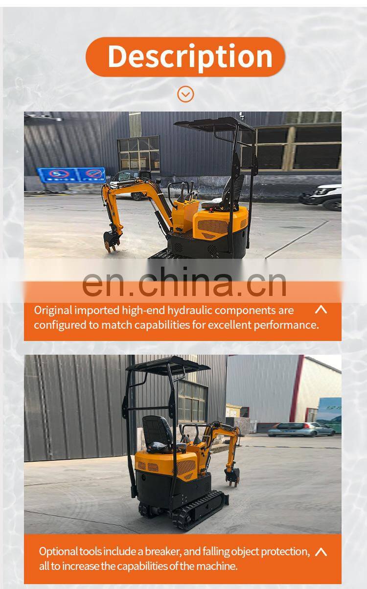cheap 0 8 Ton 1 Ton 2 Ton 3 Ton Mini Excavator Digging Machine for Sale New Excavator Price