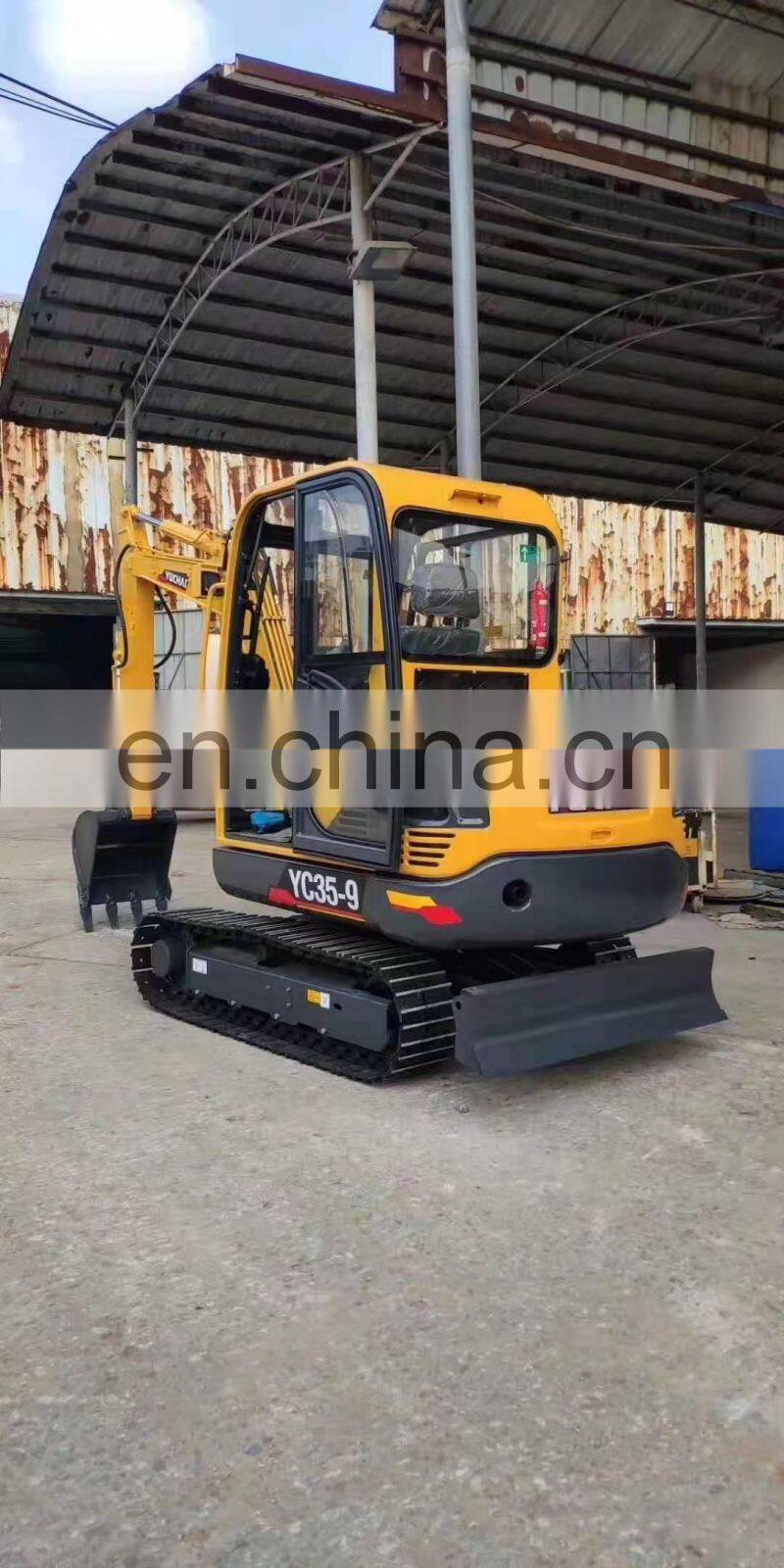 Yuchai YC35-8 mini crawler excavator YC13-8 YC50-8 micro digger popular in Africa and Europe