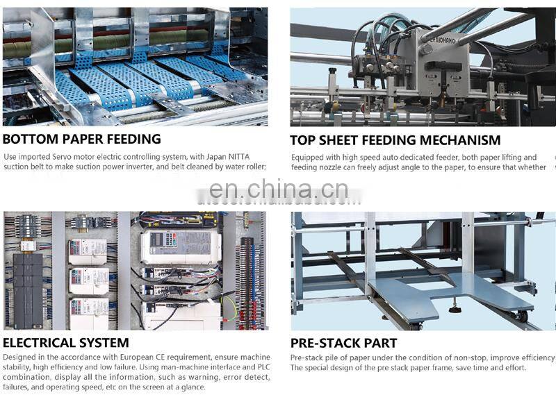 BZ1650HS High Speed Servo Driven Automatic Flute Laminator with Flip Flop Stacker online