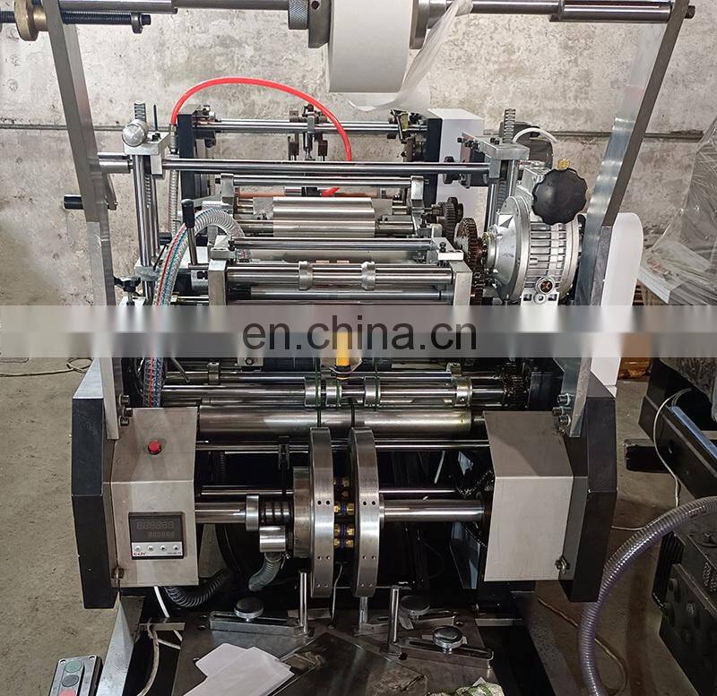 UTM382 Nonwoven fabric cloth Lens Bag Envelope Window Patching Gluing application Machine