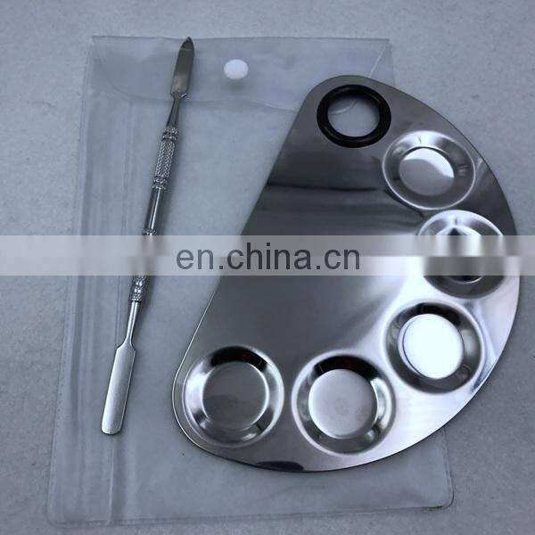Metal Stainless Steel Makeup Palette for Cosmetic Use
