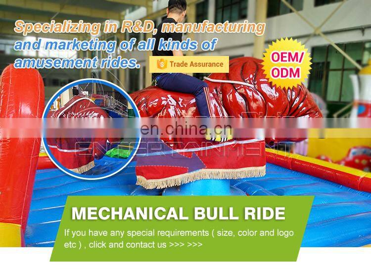 Amusement Park Fun Game Electric Mechanical Rodeo Bull Rides For Sale