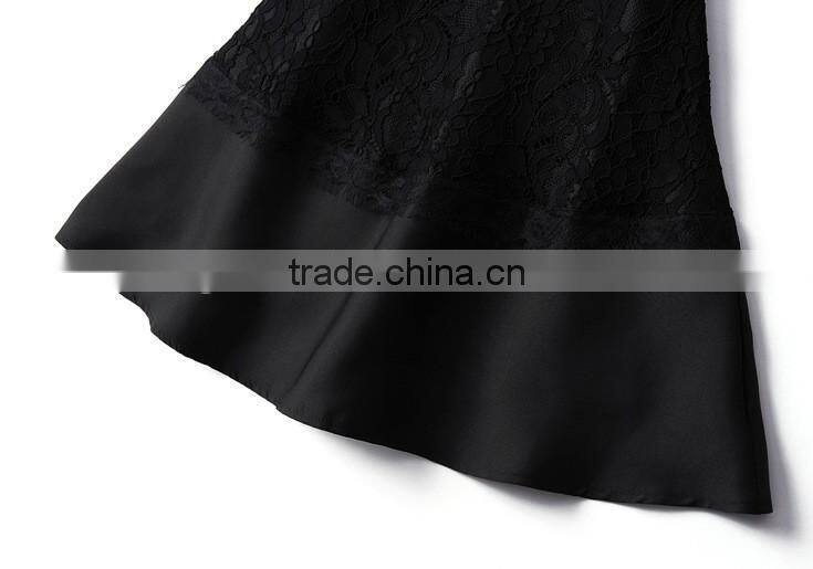 Sexy Slim Dress Sleevess Lace Dress womans evening dress