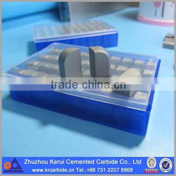 ZhuZhou brazed turning tool,brazing tip h13 grade yg6