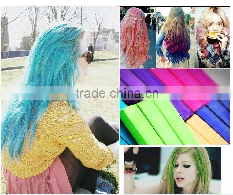 36 colors top selling temporary hair dye chalk