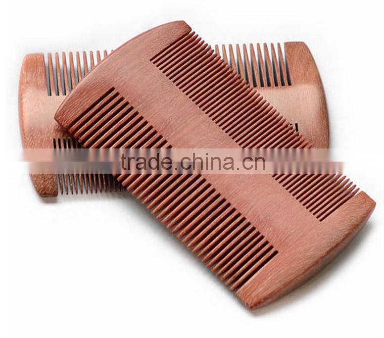 Wholesale 100% handmade palo santo beard combs for men