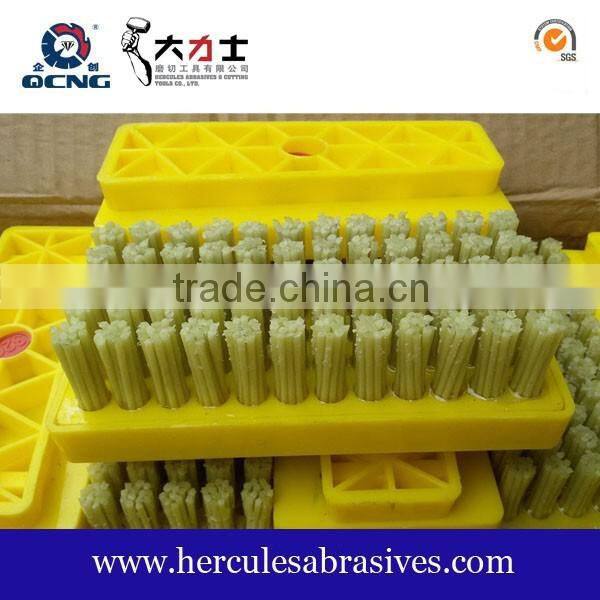 L140 diamond fickert abrasive brush for granite antique polishing