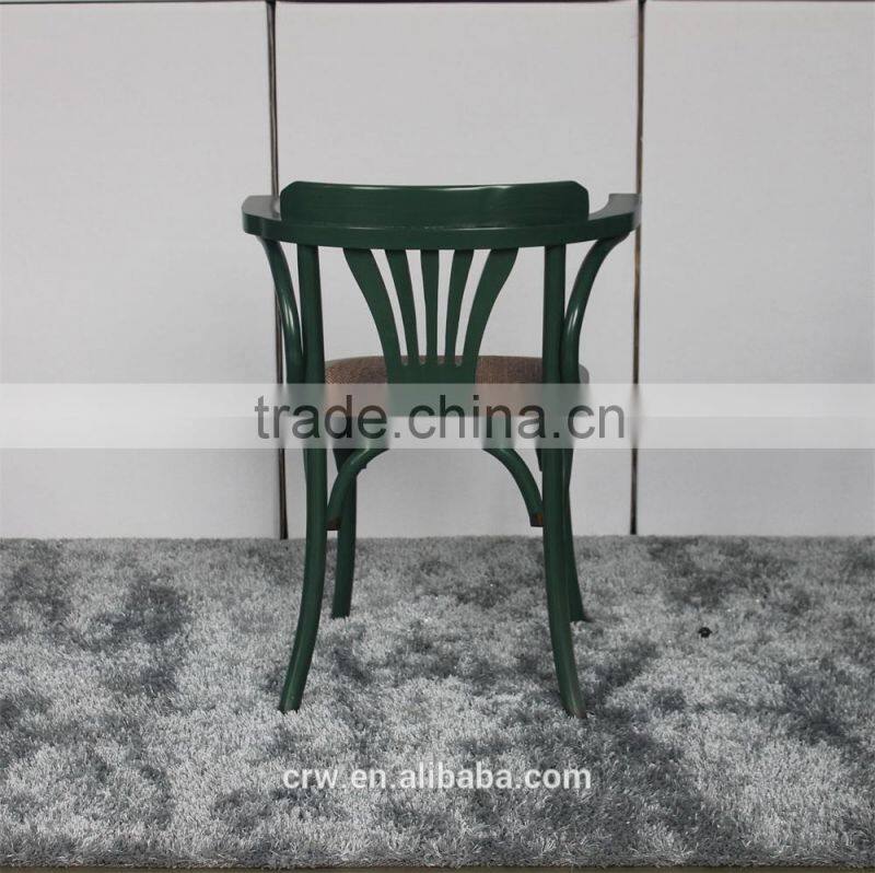 RCH-1522 High Quality Dining Furniture White Windsor Armchair