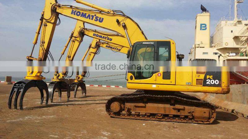 excavator scrap grapple, material for KOBELCO SK250 SK260 excavator