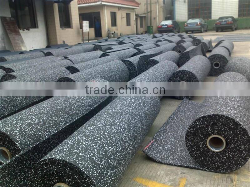 SK-906A Gym roll mat/gym rubber flooring mat/crossfit rubber roll mat