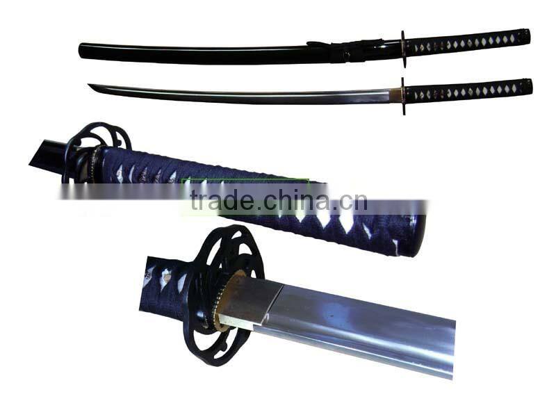 high quality damascus steel high carbon steel dragon handmade katana samurai sword HK065