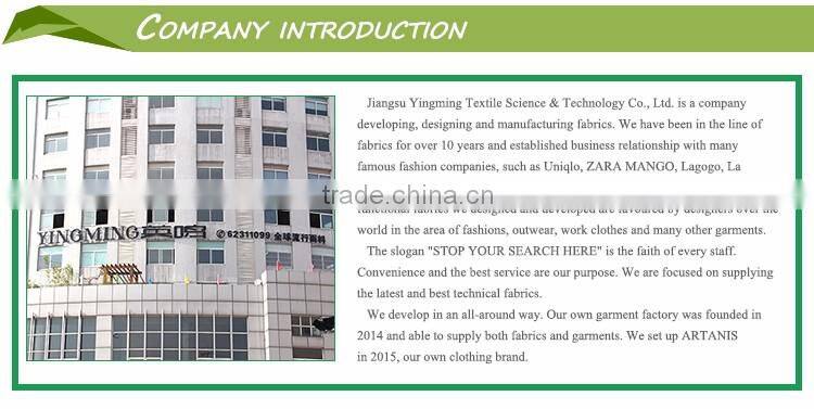 Matte, polyester pongee fabric with stripes, fashion garments, dress, skirt, blouse,shirt