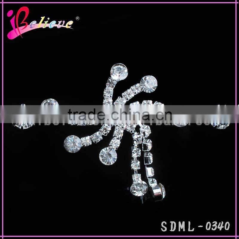 Silver metal diamond headband,factory wholesale hair band for fashion girls