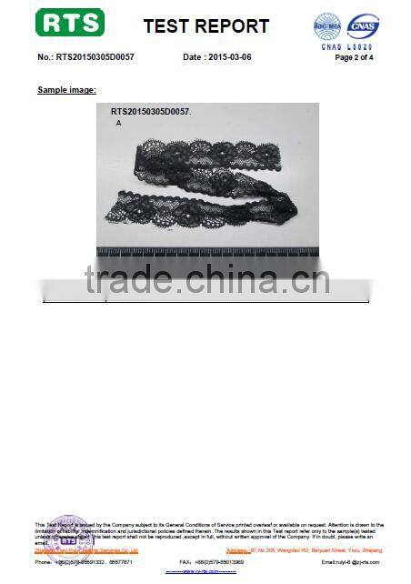 textronic elastic lace band for lingerie and underwear