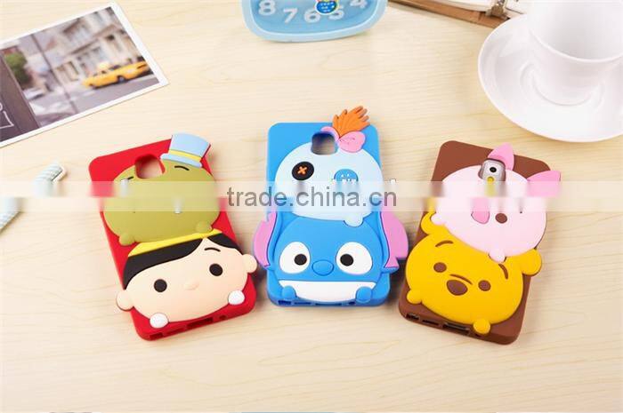 2016 new animal silicone phone case for iphone 6 cute carton silicone case