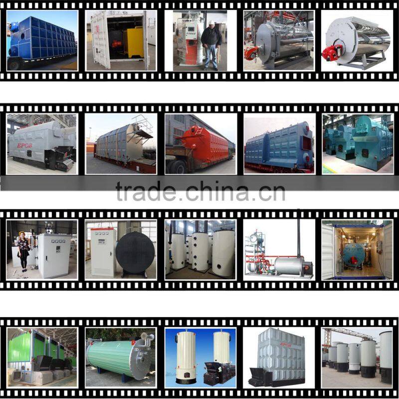 2000kg/h Dual Fuels Horizontal Steam Boiler, Water Tube Boilers Manufacturers