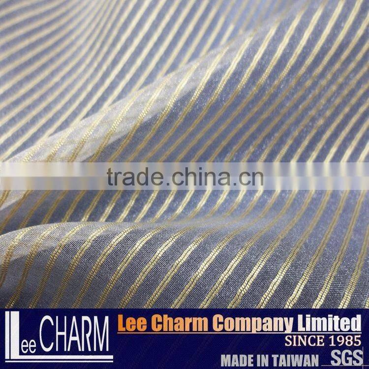 Stripe Organza Decorative Fabric