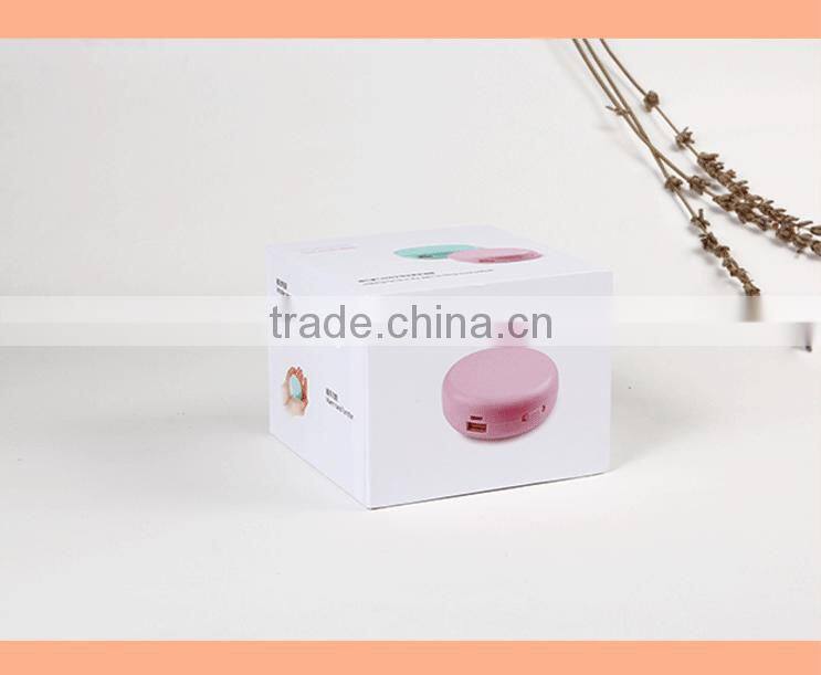 pretty rechargeable portable hand warmer mobile charger XHB-WR