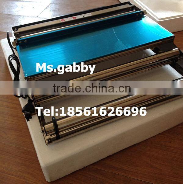 Cling film packing machine for supermarket