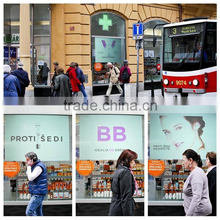 Top quality Holographic screen film with 4types transparent,light grey,dark grey,white