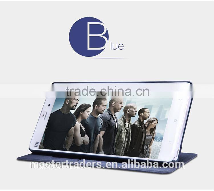 Original NILLKIN Ming Series Stand Holder Flip Wallet PU Leather Case With Card Slot For Xiaomi Note MT-3362