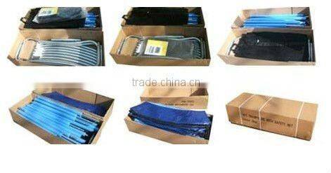 kids toys body builder bungee trampoline with roof rain covers