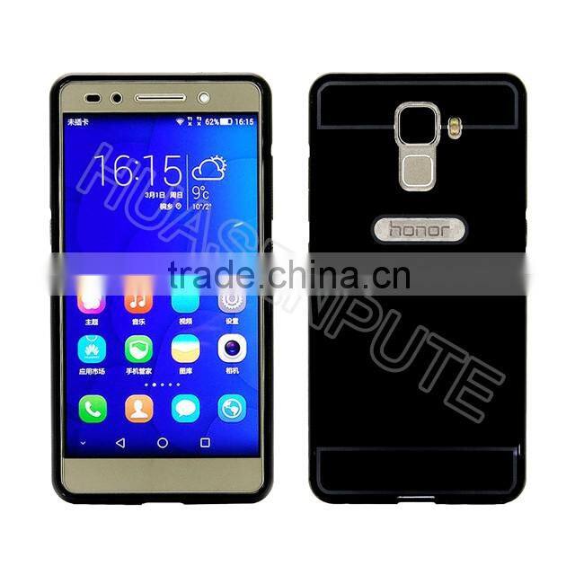 Fashional 2 in 1 Alumminium Metal Cell Phone Case for Huawei Ascend Honor 7