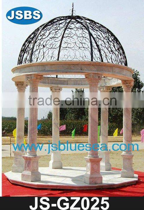 White Column Marble Gazebo