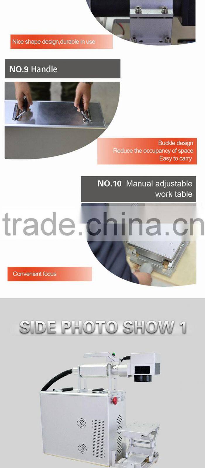 Convenience Hand-hold Fiber Laser Marking Machine With High Quality