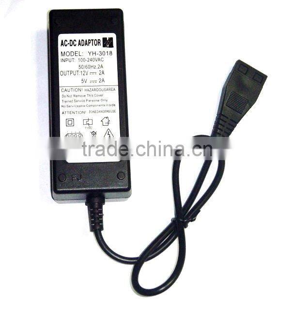 Factory HDD power supply 12V/5V 2A USB to SATA/IDE