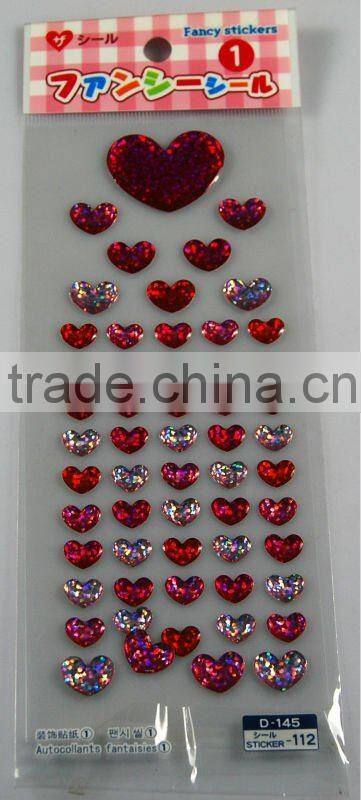 adhesive custom stickers