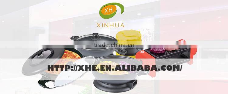 Hot selling cheap non-stick electric stainless electric skillet