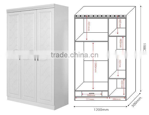 W883A-51fashion girls bedroom wardrobe wooden jewelry armoire