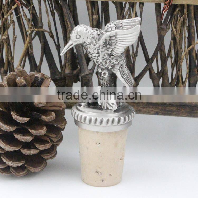 Aluminum wine bottle stopper parts