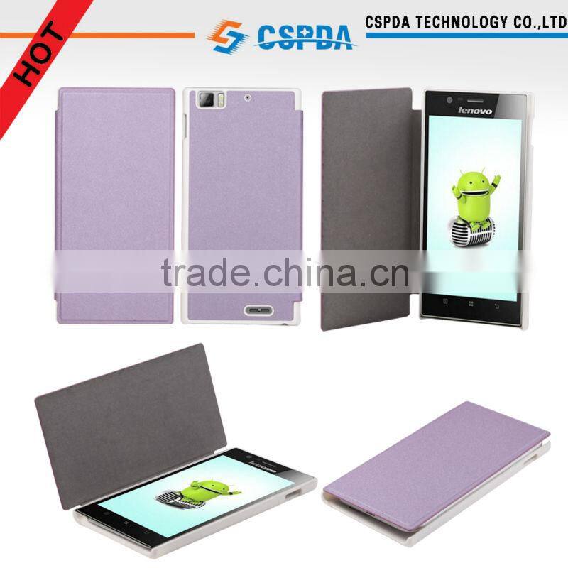 Flip leather case for Lenovo K900 ,Various colors &wholesale price cover