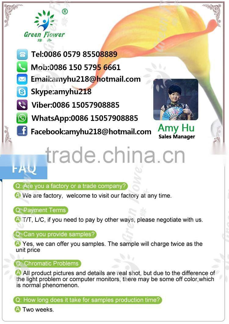 Greenflower 2016 Wholesale 3D Wall MinCalla Lily Picture Group artificial plants arts and crafts making factory Home decorations