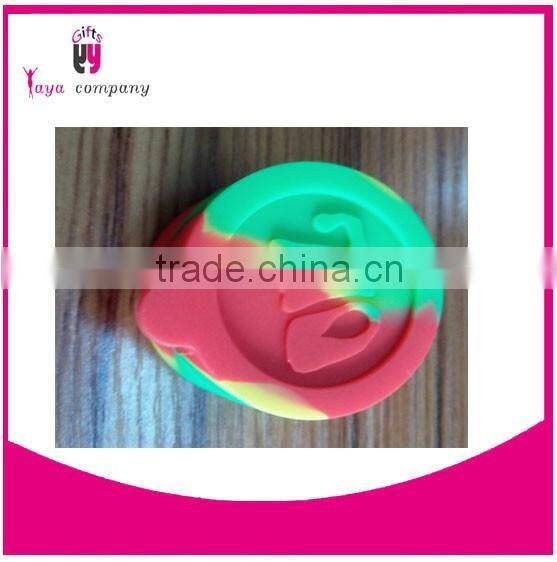 3ml 5 ml 7 ml silicone container for wax/oil